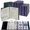 Albums et feuilles pour etuis numismatiques