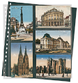 Feuilles cartes postales LINDNER-format 272 x 296 mm